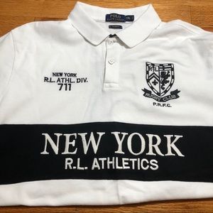 Polo Ralph Lauren New York NY Athletic Rugby Polo